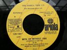 U2, THE JOSHUA TREE, ECUADOR, SINGLE FROM 1987, WITH OR ... M-, PROMO