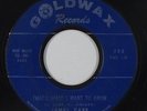 Northern/Deep Soul 45 - James Carr - That's What I Want To Know - Goldwax - mp3