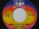 Northern Soul 45 - Sam Dees - Lonely For You Baby - SSS Int'l - mp3