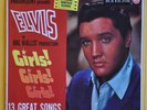 Original First Press    Elvis  Girls  Girls  Girls   RCA Victor RD 7534 UK  1962