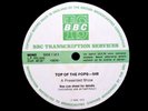 BBC TRANSCRIPTION - 549 - 1975 LP - ALEX HARVEY BAND, JET, RONNIE LANE, PRELUDE