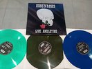 Guns n roses 3lp color box set live vinyl metallica iron maiden and motorhead