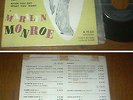 RARE French EP 45t BIEM (7') MARILYN MONROE (1954)