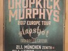DROPKICK MURPHYS 2017  TOUR   ++  Concert Poster -- Konzert Plakat  A1 NEU