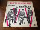 The Beatles. I want to hold your hand 1963 RARE DENMARK/NORWAY ps/45 7