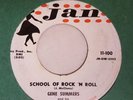 RARE 50s JAN 45 GENE SUMMERS & HIS REBELS SCHOOL OF ROCK 'N' ROLL