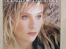 SAMANTHA FOX Same UK vinyl LP with lyric inner sleeve Jive HIP 48 1987 Signed