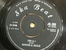 DOREEN & JACKIE-Welcome Home/You & I, Ska Beat, 1965 Orig. Ska 7