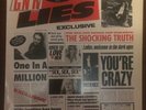 Guns N Roses GNR Lies LP Geffen WX218, 1988, with inner