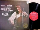 PHILIPS 6500 459 Saens Complete Works for Cello & Orchestra Walevska Inbal NM
