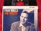 Jim Reeves SIGNED 45 RPM Extended Play Record 