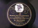 Rudolph Valentino Kashmiri Song Picture Label Brunswick 78rpm EX+