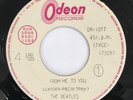 BEATLES- TEST PRESSING Japan Orig Odeon 45 RPM 