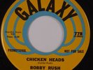 BOBBY RUSH: Chicken Heads GALAXY Funk PROMO 45 Super NM- Rare DJ