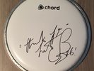 Charlie Watts Hand Signed Autograph Drumhead Skin The Rolling Stones Music COA