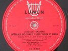 BRAHMS violin piano sonatas 1 & 2 MAKANOWITZKY LEE LUMEN LD 3428
