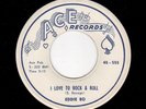 NOLA BLUES-EDDIE BO-ACE 555-I LOVE TO ROCK AND ROLL/I'LL KEEP ON TRYING