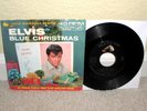 ELVIS PRESLEY Blue Christmas 45 Orig RCA Gold Standard w/Picture Sleeve Sharp