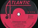 Led Zeppelin ORIG OZ 45 Immigrant song EX ’70 Atlantic 2777 Non album B-side 