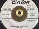 The Bill Johnson Quintet -Traveling Stranger- Popcorn R&B 45 on Baton - Hear