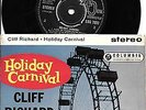 CLIFF RICHARD  Holiday Carnival - EP - RARE - ESG7892 - STEREO COLUMBIA  EX+/VG+
