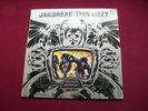 THIN LIZZY -  Jailbreak - UK 1976 Vinyl LP Album - Vertigo - 9102 008.EX+/VG