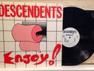 ORIGINAL 1986 PRESSING Descendents Enjoy  LP W/Insert Restless Records