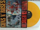Guns N Roses Appetite For Destruction Yellow Vinyl LP Album Ex/Ex New