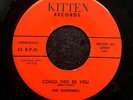 SUPREMES MARGIE/COULD THIS BE YOU ORIG 1956 45 KITTEN RECORDS NORTHERN SOUL RARE