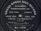 399g.  Ernestine Schumann Heink - Le Prophete-Arioso - Columbia Grand Opera 1378