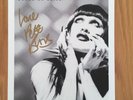 PETE BURNS DEAD OR ALIVE SIGNED PRINT FROM SOPHISTICATED BOOM BOX MINT CONDITION