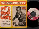 rare Soul EP WILSON PICKETT It's Too Late VOGUE (France, 1967)  DOUBLE-L RECORDS