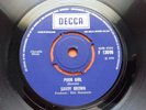 SAVOY BROWN-POOR GIRL RARE UK 7'' 1970 EX+ DECCA COMPANY SLEEVE