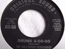 THE HOLLYWOOD PERSUADERS   DRUMS A-GO-GO ** US ORIGINAL SOUND 45