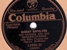 78rpm – Gid Tanner and His Skillet Lickers – Giddap Napoleon – Columbia 15695 E+