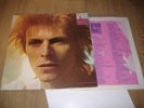 david bowie-space oddity,2nd uk press gloss labels 1e 2e.inc inner& poster vgc