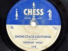 HOWLIN WOLF-SMOKESTACK LIGHTNING /YOU CAN'T BE BEAT ON CHESS BLUES 78RPM