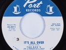 Northern Soul 45 GEE'S It's All Over PORT HEAR