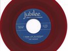 The Orioles I Cover The Waterfront / One More Time 45 1953 red wax Jubilee 5120