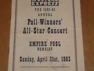 NME 1963 Poll-Winners Concert Programme (Beatles/Billy Fury/Tornados/Shadows)