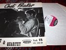 CHET BAKER Sextet & Quartet French VOGUE 1960's Great Original Jazz Lp NM
