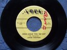Junior Thompson..How Come You Do Me? Who's Knocking..Orig Rockabilly 45 rpm 50's