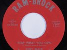 Northern Soul/Funk 45 CODY BLACK Reap What You Sow RAM-BROCK HEAR