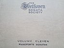 THE BEETHOVEN SONATA SOCIETY VOLUME ELEVEN ARTUR SCHNABEL HMV DB3151-3157