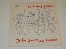 JOHN LENNON AND FRIENDS let's have a party Lp RECORD TBR-LP7 KOREA BEATLES RARE