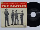 Rock 45 BEATLES She Loves You/I'll Get You on Swan picture sleeve