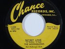 Doo Wop 45 MOONGLOWS Secret Love/Real Gone Mama on Chance