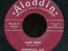 45bs-Blues-ALADDIN 3317-Harmonica Slim