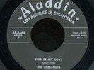 45bs-R&B vocal group -ALADDIN 3444-The Chestnuts