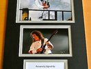 BRIAN MAY SIGNED AUTOGRAPH A4 PHOTO DISPLAY QUEEN GUITAR POP/ROCK GIFT PROOF COA